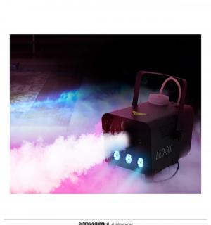 Machine à fumée 500W avevc LED multicolores