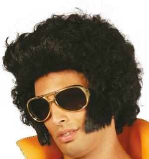 Perruque Elvis roi du Rock'n Roll