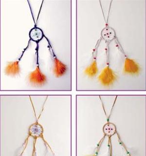 Collier indien attrape-rêve