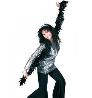 Tunique disco argent taille 40/42