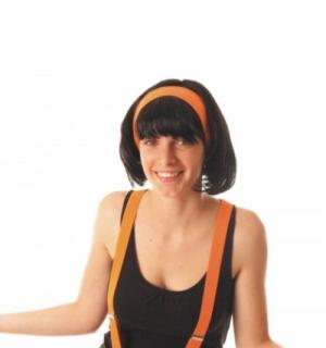 Bretelles fluo orange