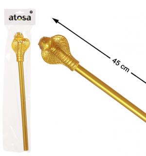 Sceptre égyptien serpent 45cm