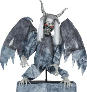 Animatronic Gargouille lumineux, sonore, animé 170cm