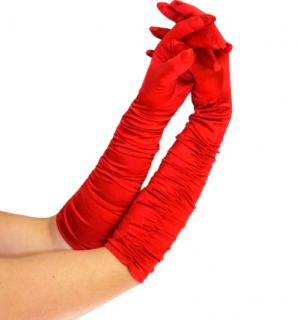Gants plissés 3 coloris au choix