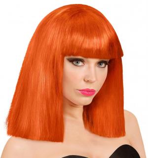 Perruque crazy rousse