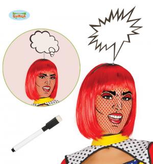 Serre-tête bulle bande dessinée photofun