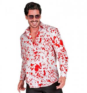 Chemise psychopathe ensanglantée taille L/XL