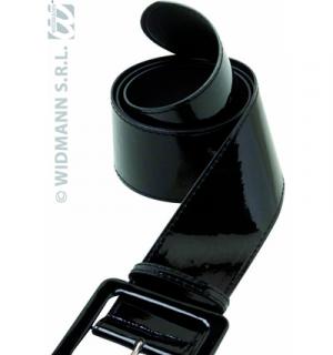 Ceinture vinyle noire