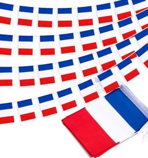 Guirlande France en tissu 6 mètres