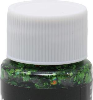 Pot gel grosse paillette vert 20gr