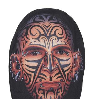 Tatouage de visage tribal Maoris