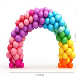Arche à ballons 2m x 2m