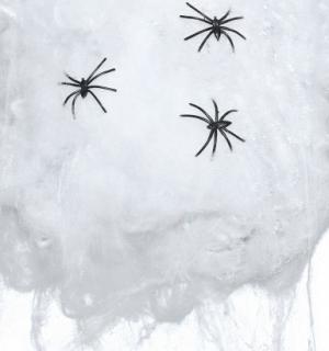 Toile d'araignée blanche 50gr ignifugée spéciale ERP pas cher
