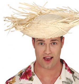 Chapeau hawai paille