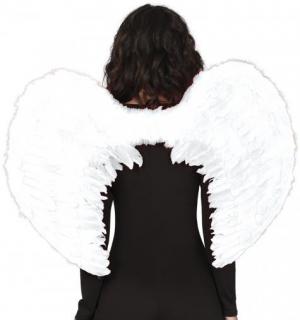Ailes d'ange plumes blanches géantes