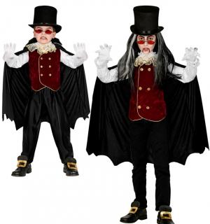 Vampire enfant élégant taille 3/4 ans