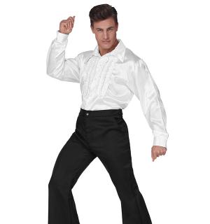 Pantalon noir homme années 70 taille S/M