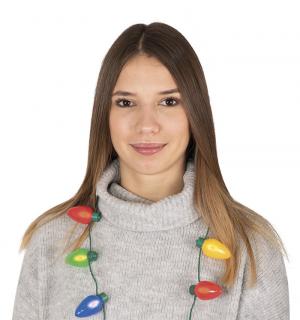 Collier guirlande lumineuse Noël