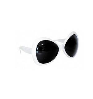 Lunettes diva blanche (N62)