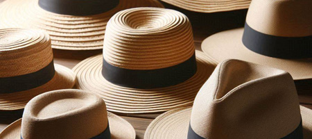 Chapeaux en paille